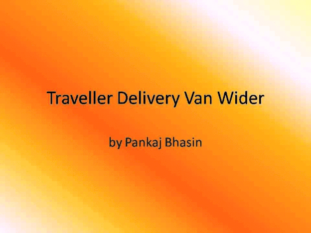FORCE Traveller Delivery Van Wider