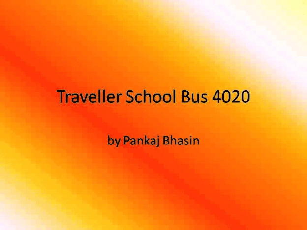 FORCE Traveller School Bus 4020