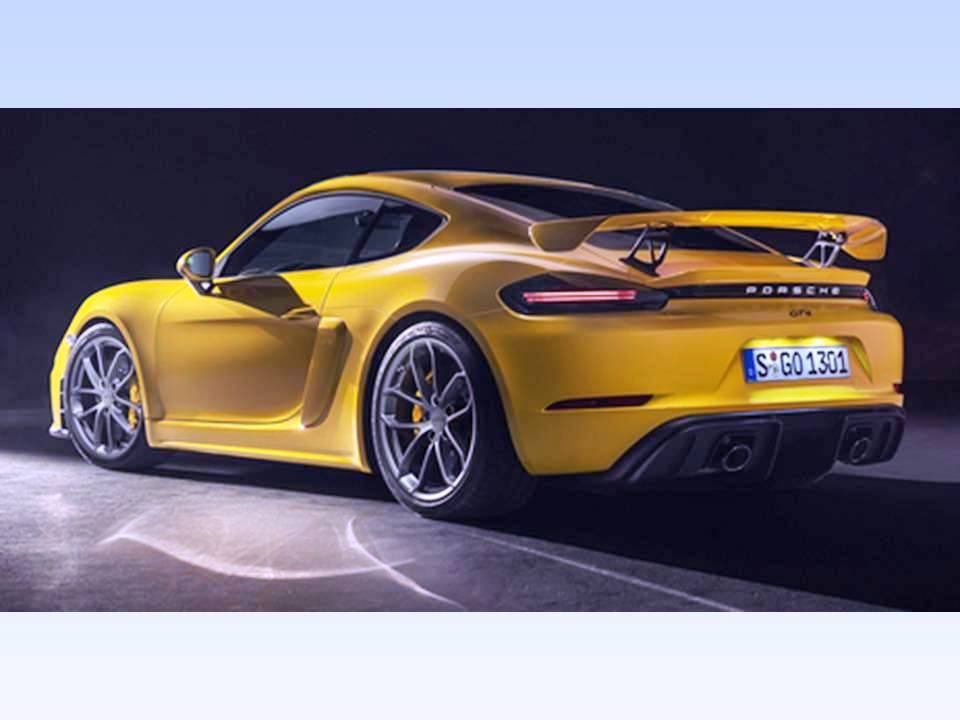 PORSCHE 718 CAYMAN GT 4