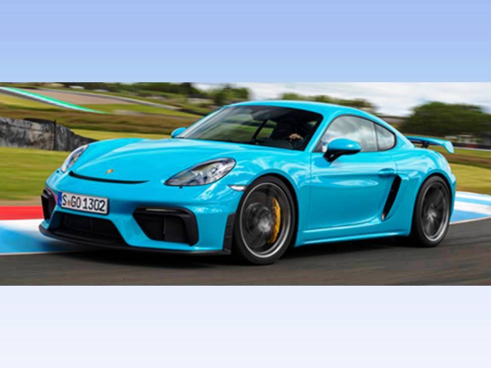 PORSCHE 718 CAYMAN GT 4