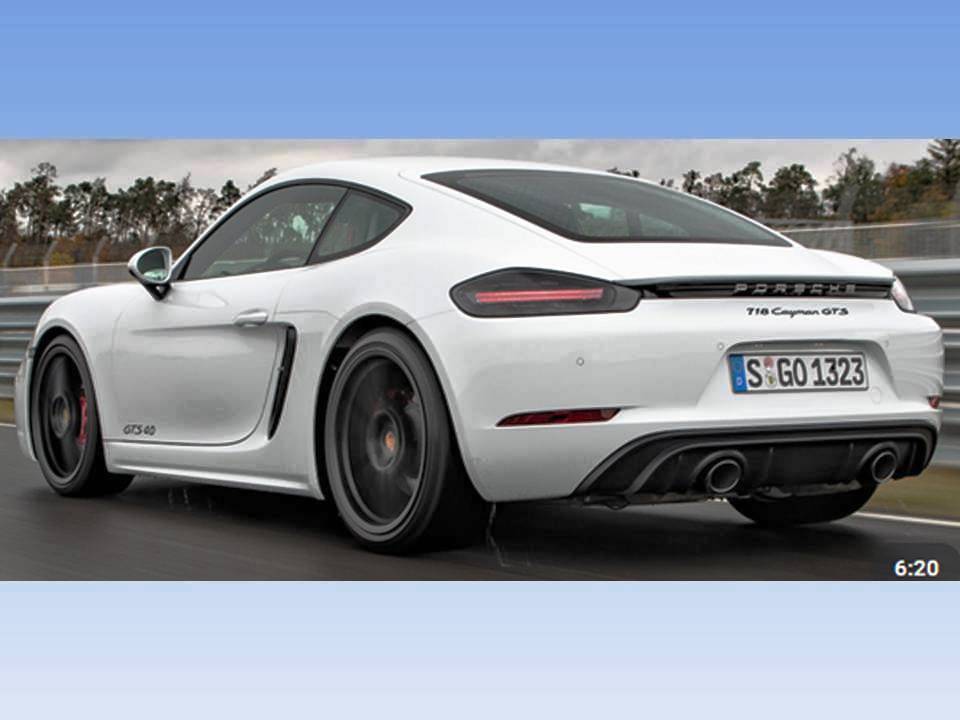 PORSCHE 718 CAYMAN GTS 4.0