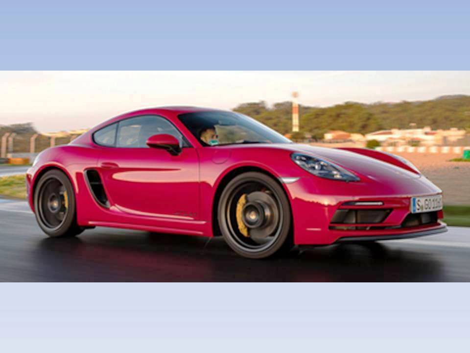 PORSCHE 718 CAYMAN GTS 4.0